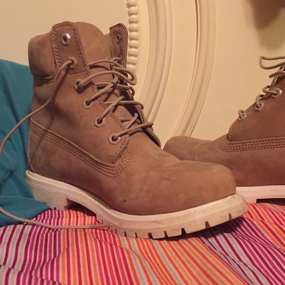 Only worn once, timberland boots